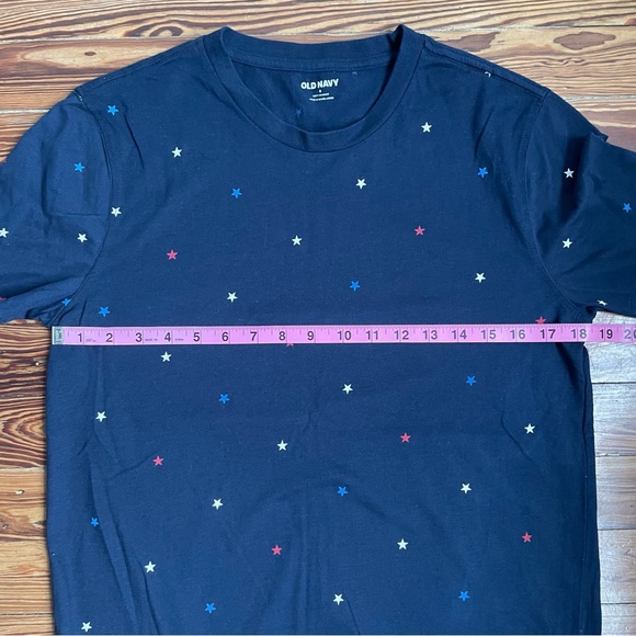 Old Navy Blue 4th of July T-Shirt with Stars - Picture 6 of 9